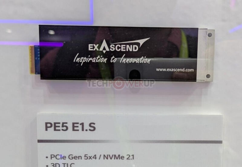 Exascend показала первые SSD с протоколом NVMe 2.1