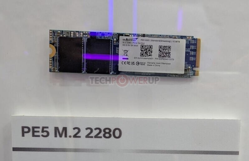 Exascend показала первые SSD с протоколом NVMe 2.1