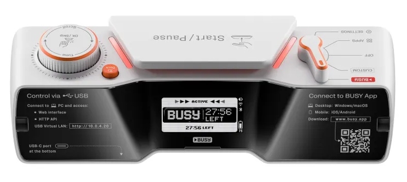 Flipper Devices представила Busy Bar &mdash; умное табло для повышения производительности за ПК