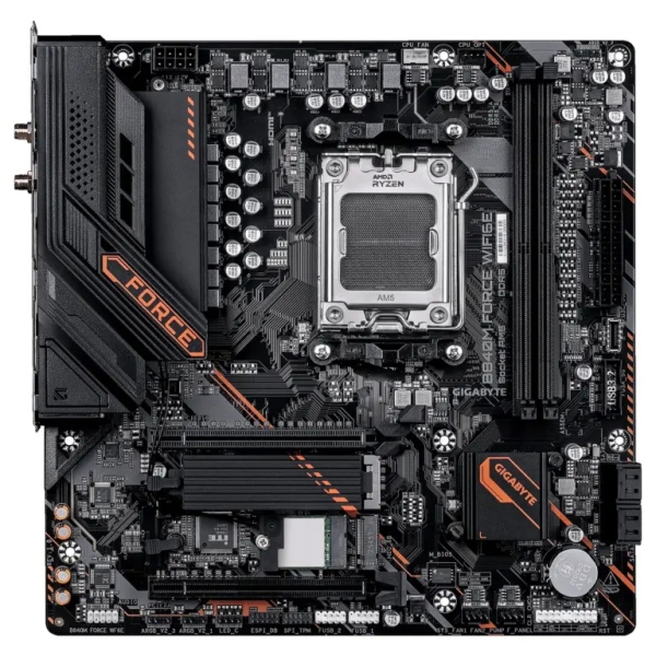 Gigabyte представила бюджетную плату B840M Force WIFI6E с разгоном DDR5 и оптимизациями для Ryzen X3D