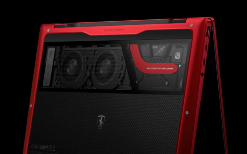 HP и Ferrari выпустили ярко красный ноутбук HP Limited Edition Scuderia Ferrari AI PC за&nbsp;$5599