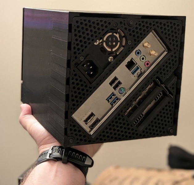 Инженер AMD с помощью 3D-принтера собрал собственную Steam Machine с RTX 5060