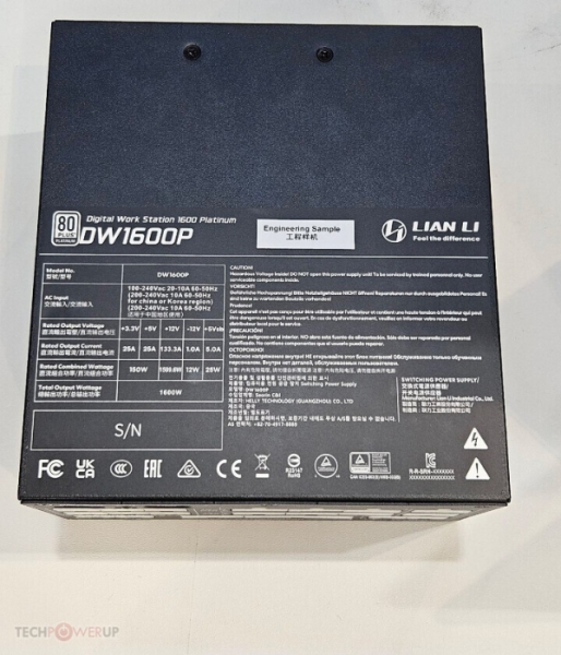 Lian Li представила россыпь блоков питания Edge Platinum V2, Edge Gold V2 и SX Gold