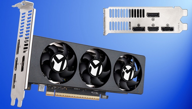 MaxSun выпустила низкопрофильную GeForce RTX 5060 с тройкой вентиляторов за $501