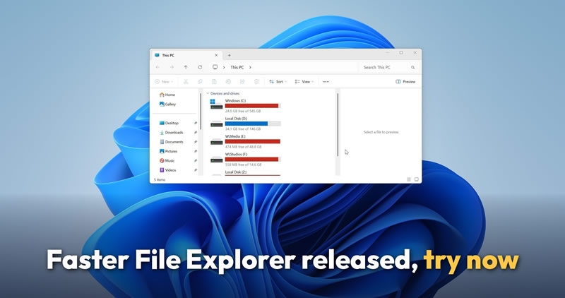 Microsoft по-тихому ускорила &laquo;Проводник&raquo; в июньском обновлении Windows 11