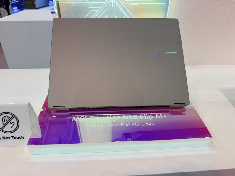 MSI анонсировала тонкий 16-дюймовый ноутбук&nbsp;&laquo;2-в-1&raquo; Prestige N16 Flip AI+ на чипе Nvidia RTX Spark