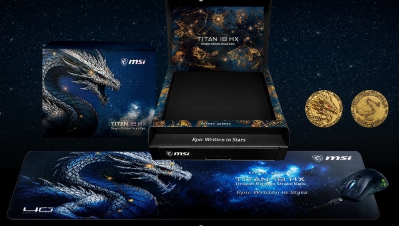 MSI выпустит в России флагманский игровой ноутбук Titan 18 HX Dragon Edition Draco Epic с Core Ultra 9 290HX и RTX 5090