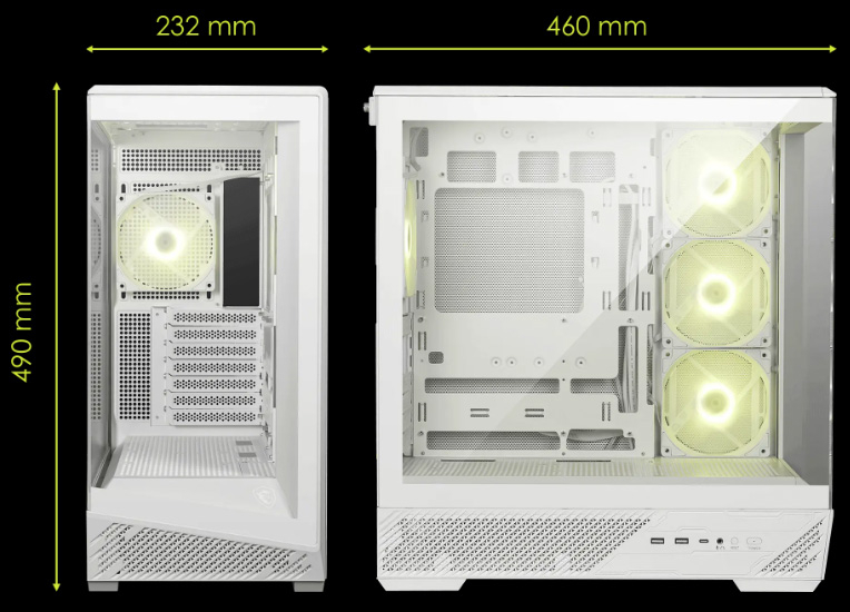 Обзор и тестирование корпуса MSI MAG PANO 130R PZ: обжигающая красота