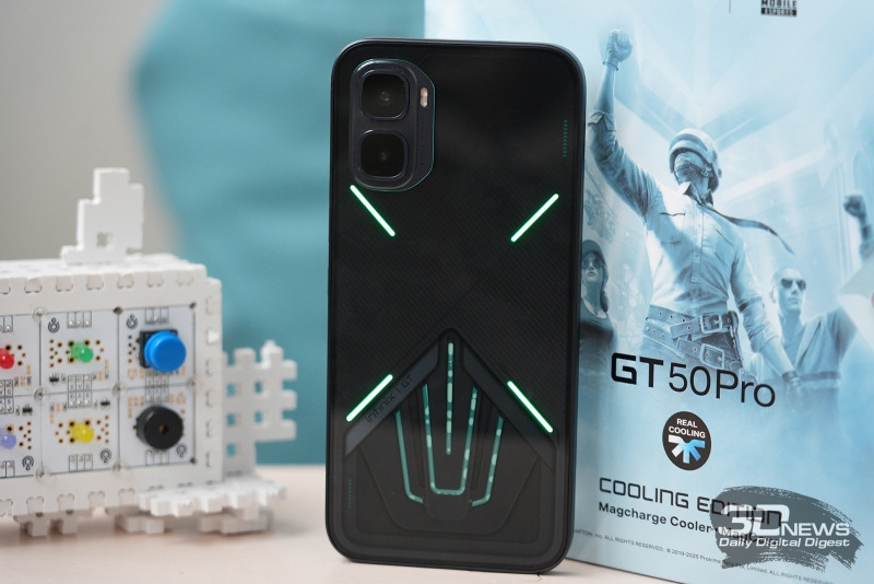 Обзор Infinix GT 50 Pro: геймерский смартфон со встроенной СЖО