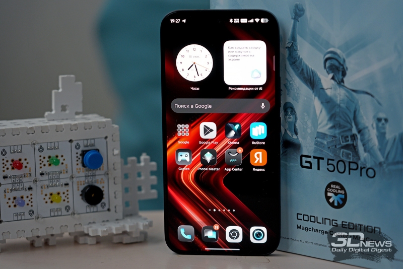 Обзор Infinix GT 50 Pro: геймерский смартфон со встроенной СЖО