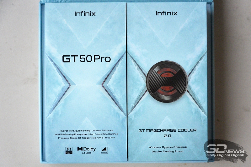 Обзор Infinix GT 50 Pro: геймерский смартфон со встроенной СЖО