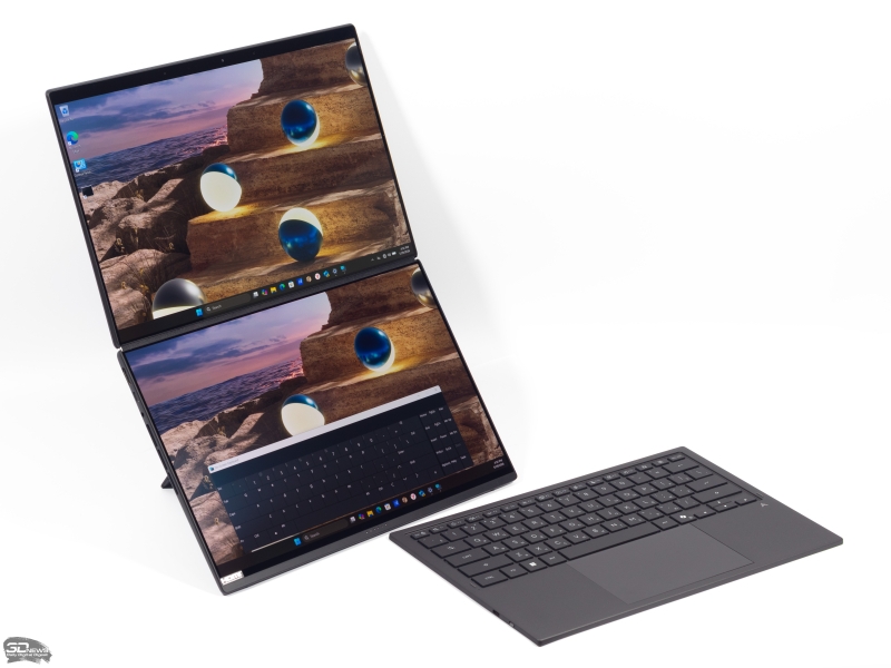 Обзор ноутбука ASUS Zenbook Duo UX8407A (UX8407AA-SN279X) с двумя OLED-экранами