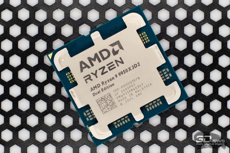 Обзор Ryzen 9 9950X3D2: правильный 16-ядерник с 3D-кешем
