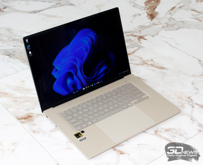 Обзор ультрабука ASUS Zenbook A16 (UX3607OA) с Copilot+ PC: ИИ на марше