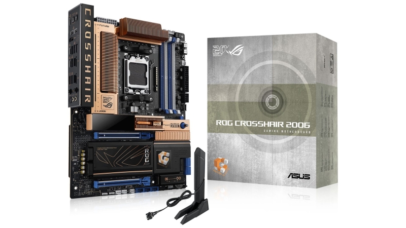 Олдскульная плата Asus ROG Crosshair 2006 для Ryzen 9000 появилась в продаже за €829