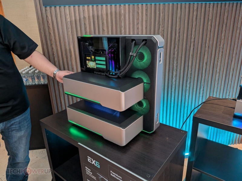 Phanteks представила на Computex 2026 россыпь корпусов, вентиляторы и блоки питания