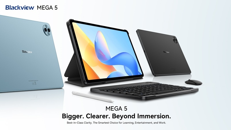 Планшет Blackview MEGA 5 и умные очки BV200 поступили в продажу