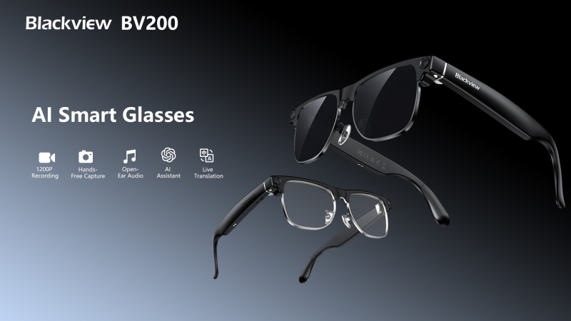 Планшет Blackview MEGA 5 и умные очки BV200 поступили в продажу