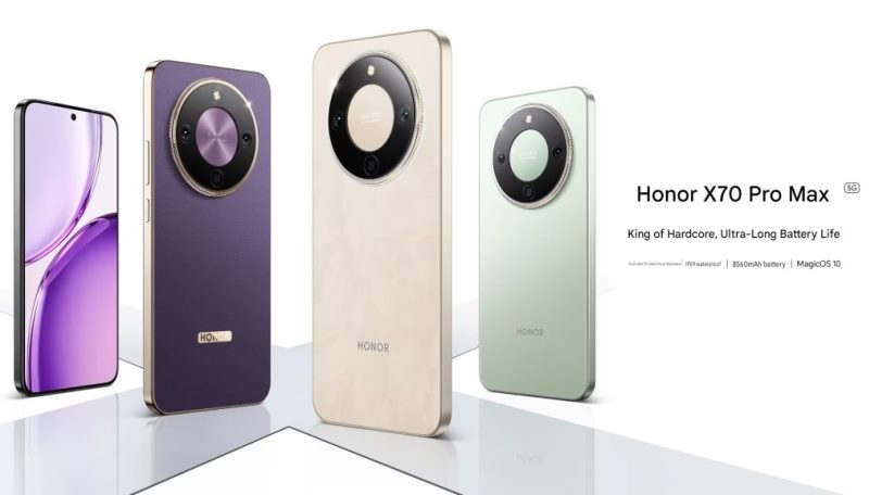 Представлен смартфон Honor X70 Pro Max &mdash; большой экран, защита IP69K и батарея на 8560 мА&middot;ч за $295