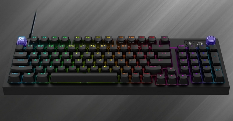 Представлена игровая клавиатура Logitech G316 X 98 с горячей заменой клавиш и частотой опроса 8 кГц