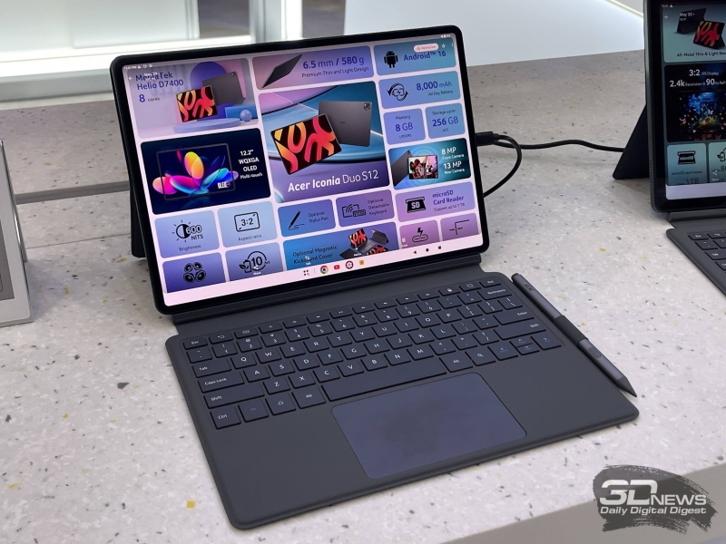 Репортаж со стенда Acer на Computex 2026: 50 лет инноваций, умные очки, игровые консоли и устройства нового поколения