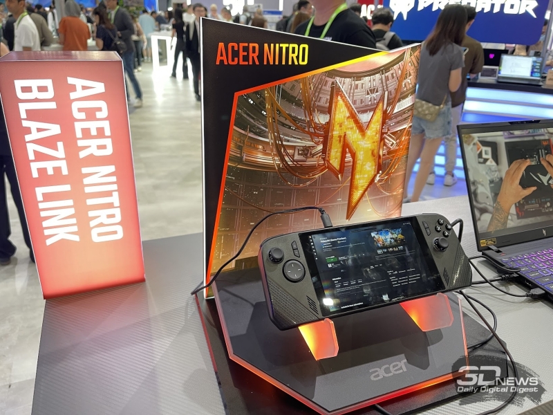 Репортаж со стенда Acer на Computex 2026: 50 лет инноваций, умные очки, игровые консоли и устройства нового поколения