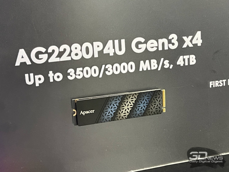 Репортаж со стенда Apacer на Computex 2026: память DDR5-9200, скоростные SSD с вентиляторами и не только