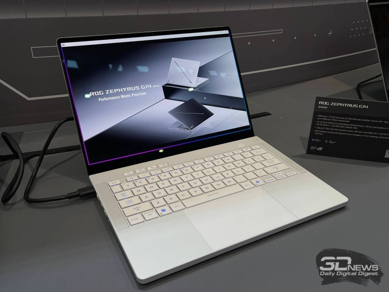 Репортаж со стенда ASUS на Computex 2026: первые ноутбуки с Nvidia RTX Spark, геймерские лэптопы и рабочие системы