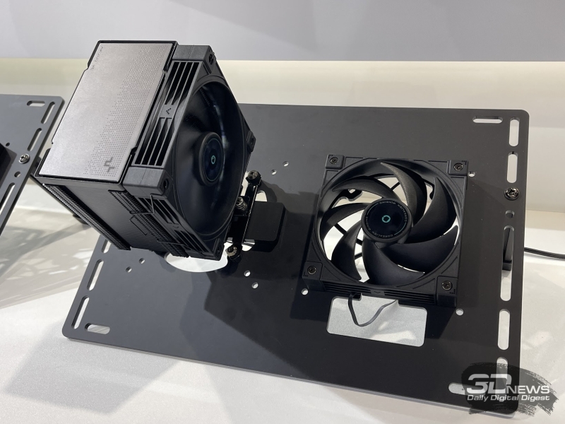 Репортаж со стенда DeepCool на Computex 2026: беспроводные вентиляторы, кулеры с экранами и блоки питания до 3200 Вт