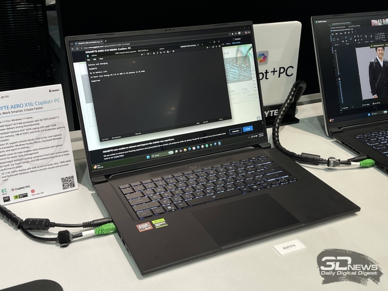 Репортаж со стенда GIGABYTE на Computex 2026: игровые ноутбуки и OLED-мониторы нового поколения