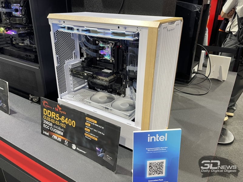 Репортаж со стенда G.Skill на Computex 2026: модули DDR5 будущего с очень низкими задержками, высокой скоростью и объёмом до 512 Гбайт