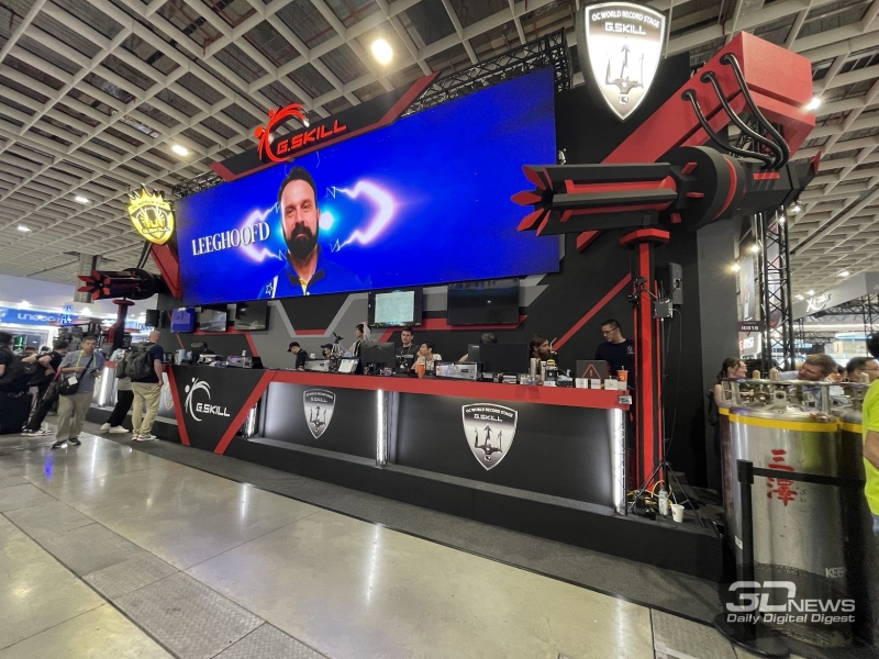 Репортаж со стенда G.Skill на Computex 2026: модули DDR5 будущего с очень низкими задержками, высокой скоростью и объёмом до 512 Гбайт