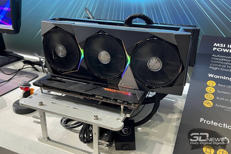 Репортаж со стенда MSI на Computex 2026: материнские платы, уникальные видеокарты, СЖО, корпуса и блоки питания