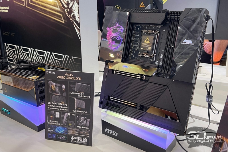 Репортаж со стенда MSI на Computex 2026: материнские платы, уникальные видеокарты, СЖО, корпуса и блоки питания