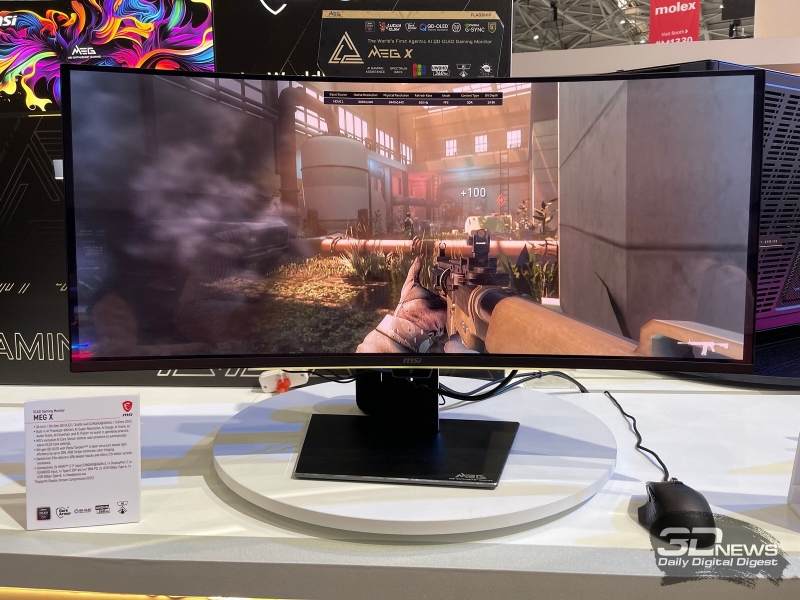 Репортаж со стенда MSI на Computex 2026: мониторы и настольные ПК для геймеров &mdash; теперь с ИИ