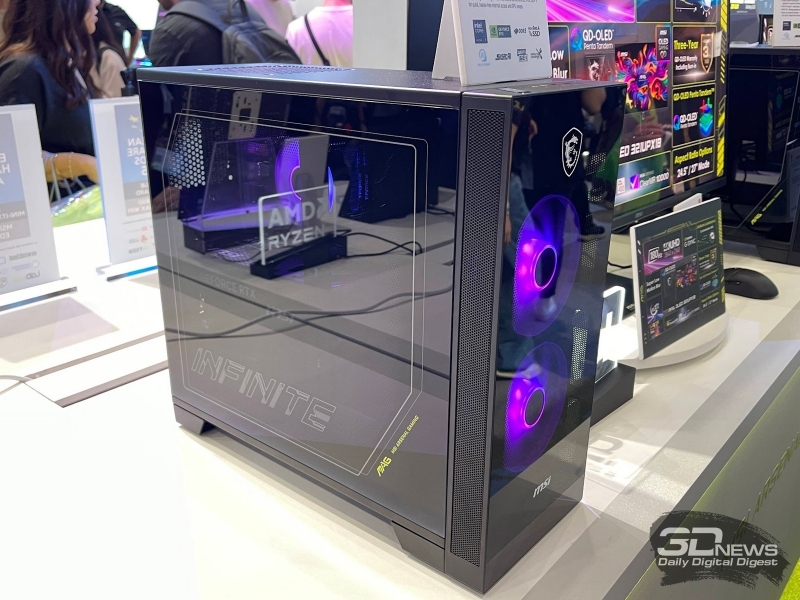Репортаж со стенда MSI на Computex 2026: мониторы и настольные ПК для геймеров &mdash; теперь с ИИ