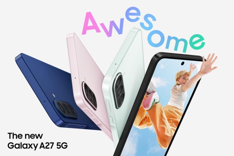 Samsung представила Galaxy A27 5G &mdash; недорогой смартфон с ИИ и шестью годами обновлений Android