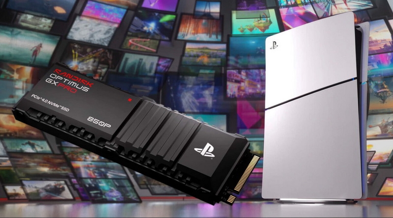 Sandisk оценила SSD Optimus GX PRO 850P ёмкостью 8 Тбайт для PS5 почти в пять раз дороже самой консоли