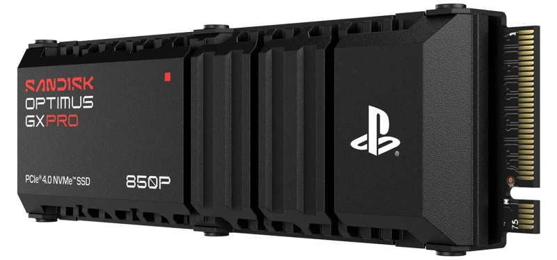 Sandisk оценила SSD Optimus GX PRO 850P ёмкостью 8 Тбайт для PS5 почти в пять раз дороже самой консоли