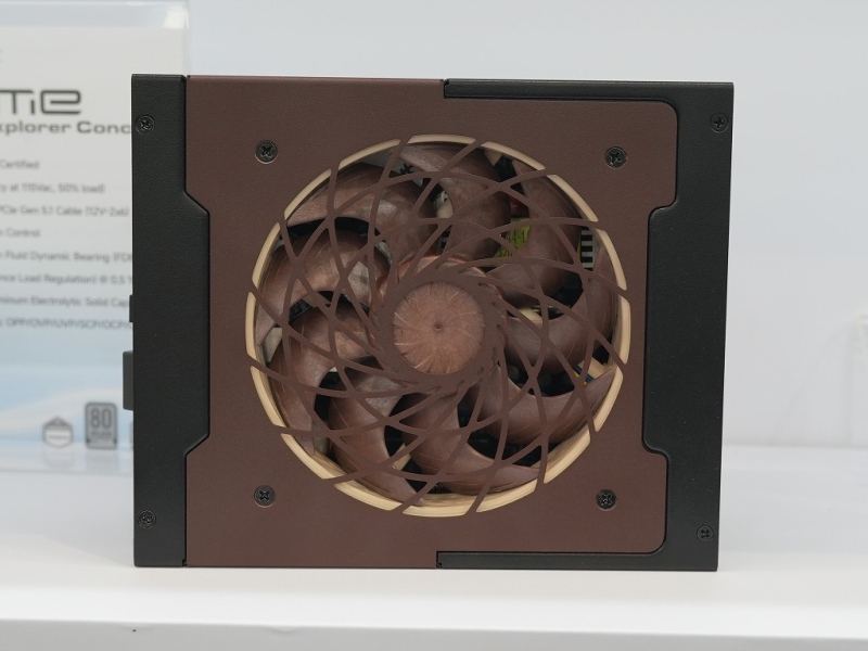Seasonic показала прототип 1600-Вт блока питания Prime TX Noctua Edition с защитой разъёмов 12V-2&times;6
