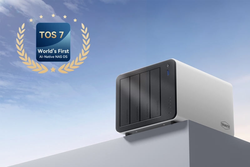 TerraMaster представила NAS-сервер F4-425 Pro на TOS 7 &mdash;&nbsp;первой AI-native операционной системой для сетевых хранилищ