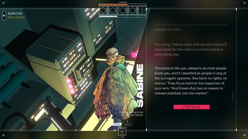 В российском Epic Games Store стартовала раздача Citizen Sleeper &mdash; текстовой RPG на обломках межпланетного капитализма