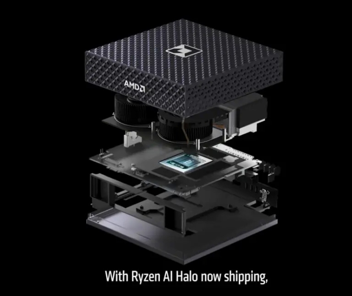 AMD запустила продажи мини-суперкомпьютера AMD Ryzen AI Halo за $4000 для работы с ИИ