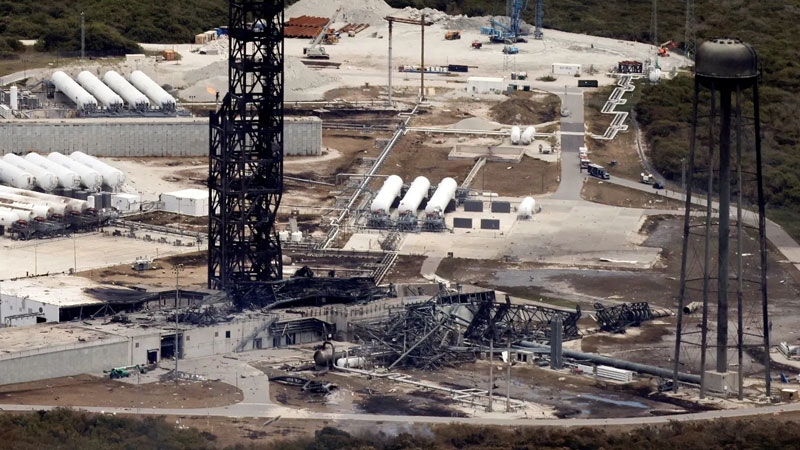 Blue Origin перестроит взорванную стартовую площадку под более мощную New Glenn