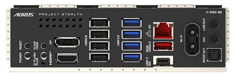 Gigabyte представила компактную плату B850M Aorus Stealth с разъёмами на изнанке