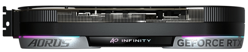 Gigabyte представила видеокарту Aorus GeForce RTX 5070 Infinity с экстравагантным кулером и скрытым питанием