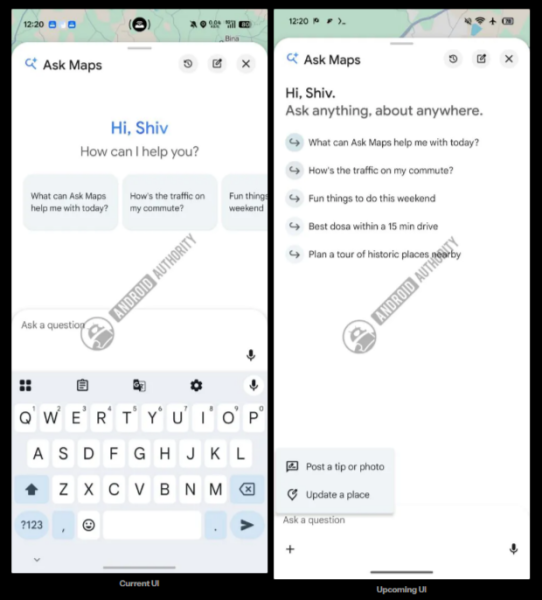 Google упростит доступ к Gemini и Ask Maps в своём картографическом сервисе