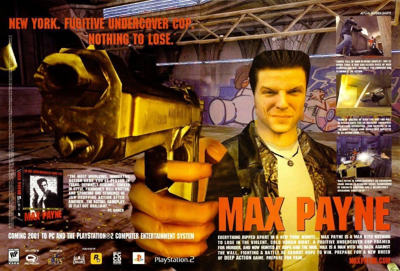 Max Payne исполнилось 25 лет, но разработчики про юбилей забыли