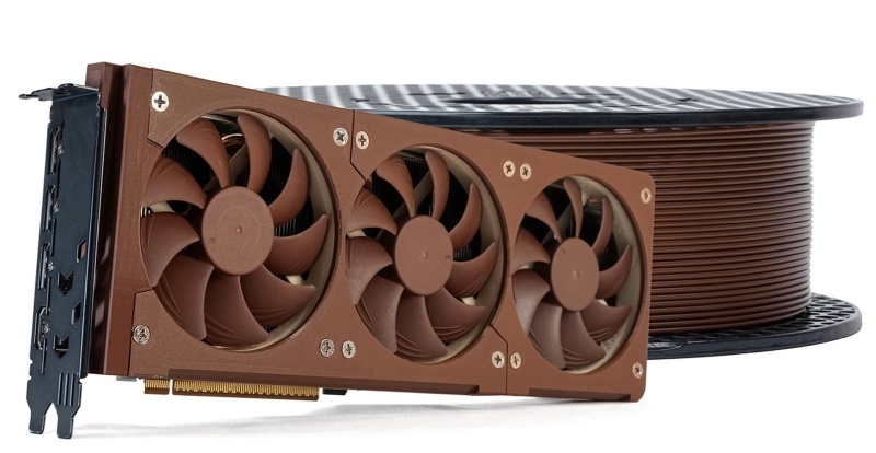 Noctua теперь можно напечатать дома: Prusa выпустила PETG-пластик в фирменных бежево-коричневых цветах