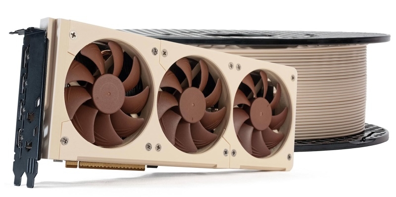 Noctua теперь можно напечатать дома: Prusa выпустила PETG-пластик в фирменных бежево-коричневых цветах